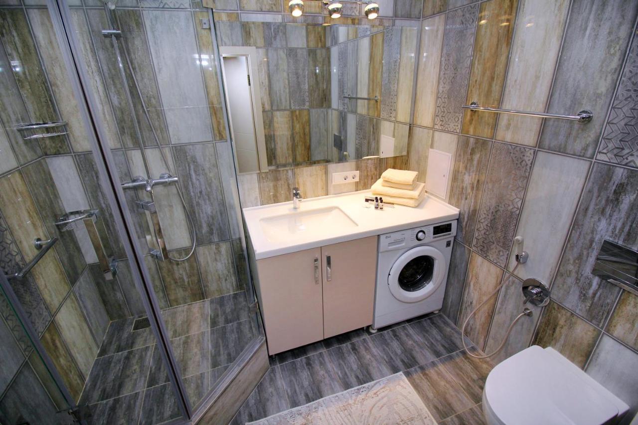 Стильные Апартаменты В Лучшем Жк Almaty Luaran gambar