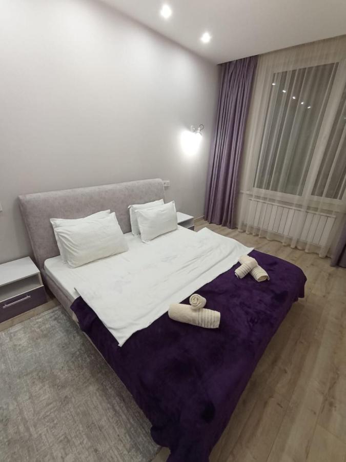 Стильные Апартаменты В Лучшем Жк Almaty Luaran gambar