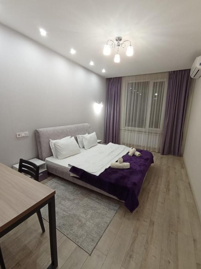 Стильные Апартаменты В Лучшем Жк Almaty Luaran gambar